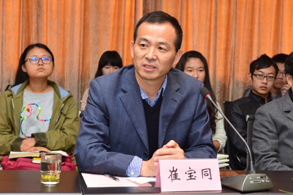 【生工学院】与信仰对话——我校举行全国道德模范洪战辉座谈会