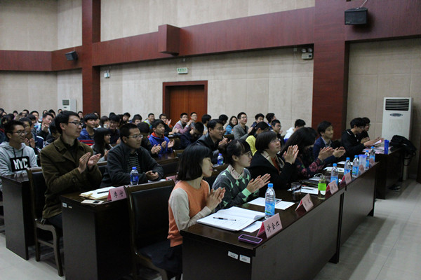 【物联网学院】争创先进班级，共筑优良学风——2014—2015学年先进班级展评活动顺利召开