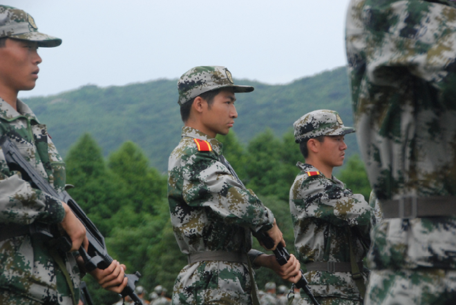 【环土学院】爱军习武，同甘共苦，全力以赴，环土威武——记环土学院2015级学生军训