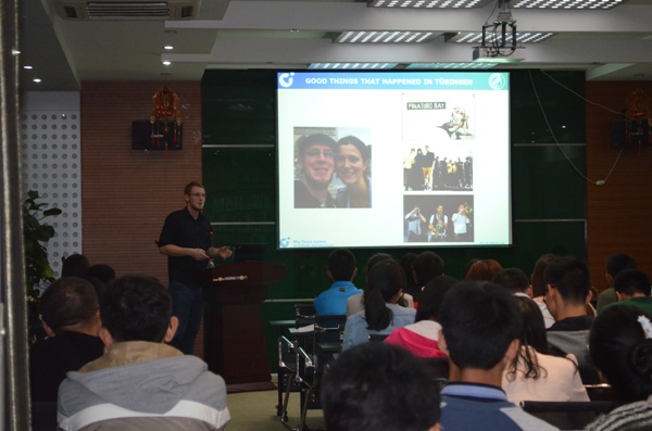 【生工学院】学术沙龙之——There and back again a German’s tale