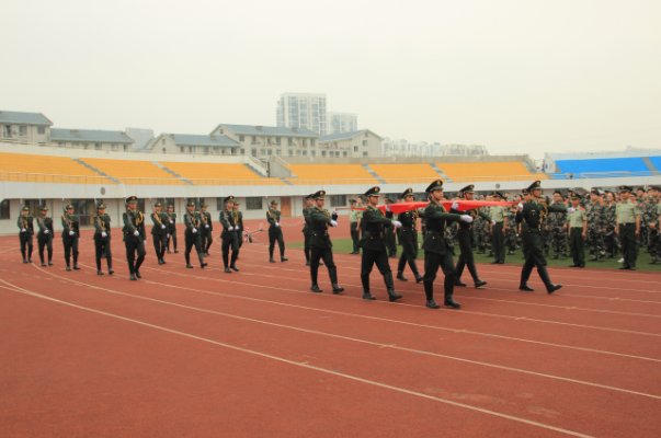 【药学院】激发爱国热情，践行军队精神——江南大学2015年度学生军训动员大会顺利召开