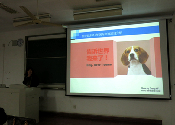 【医学院】远翔海外修仁术   探索铸就医护梦——2014年医学院国际交流奖学金申请暨海外游学项目交流会