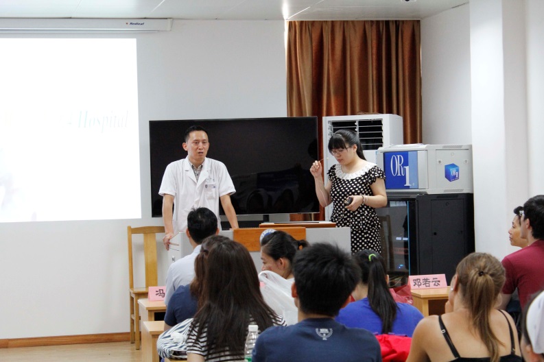 【医学院】我院中外临床护理技能实训与学术交流项目团顺利完成附院课程