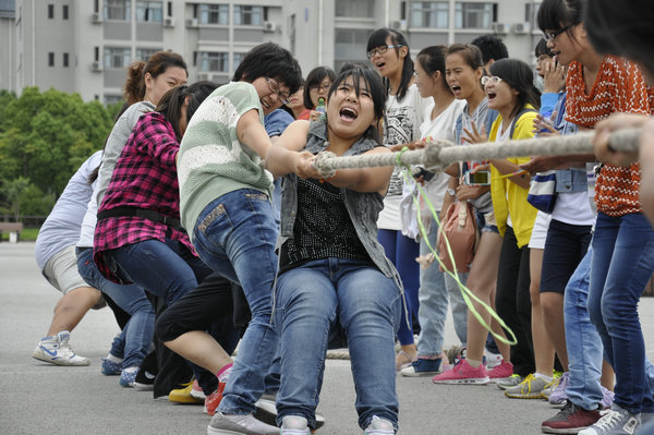 人文学院第四届新生杯运动会选拔赛火热进行