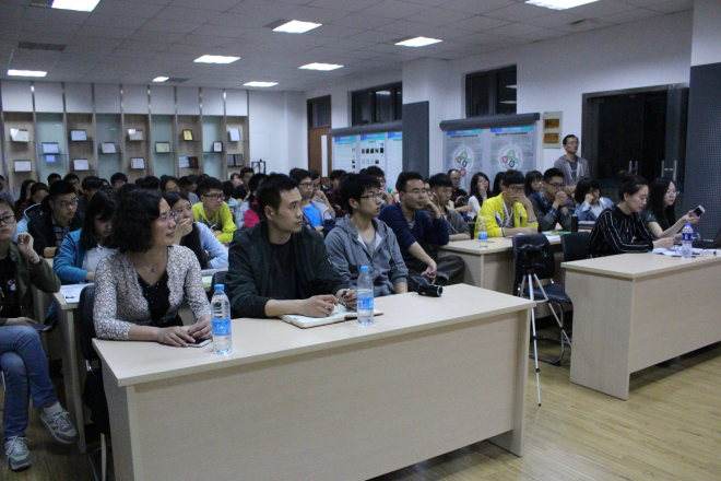 【物联网学院】创·享沙龙系列活动走进江南大学校园——2016中国高校计算机大赛移动应用创新赛宣讲会成功召开
