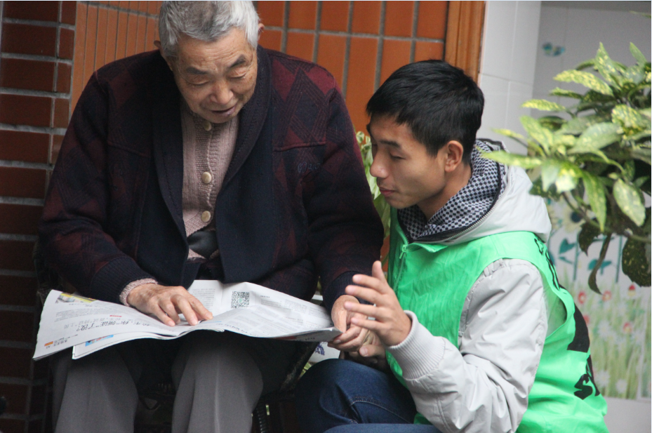 【化工学院】青春践行感恩，爱心普洒阳光——记化工学院志愿服务中心敬老院回访之行