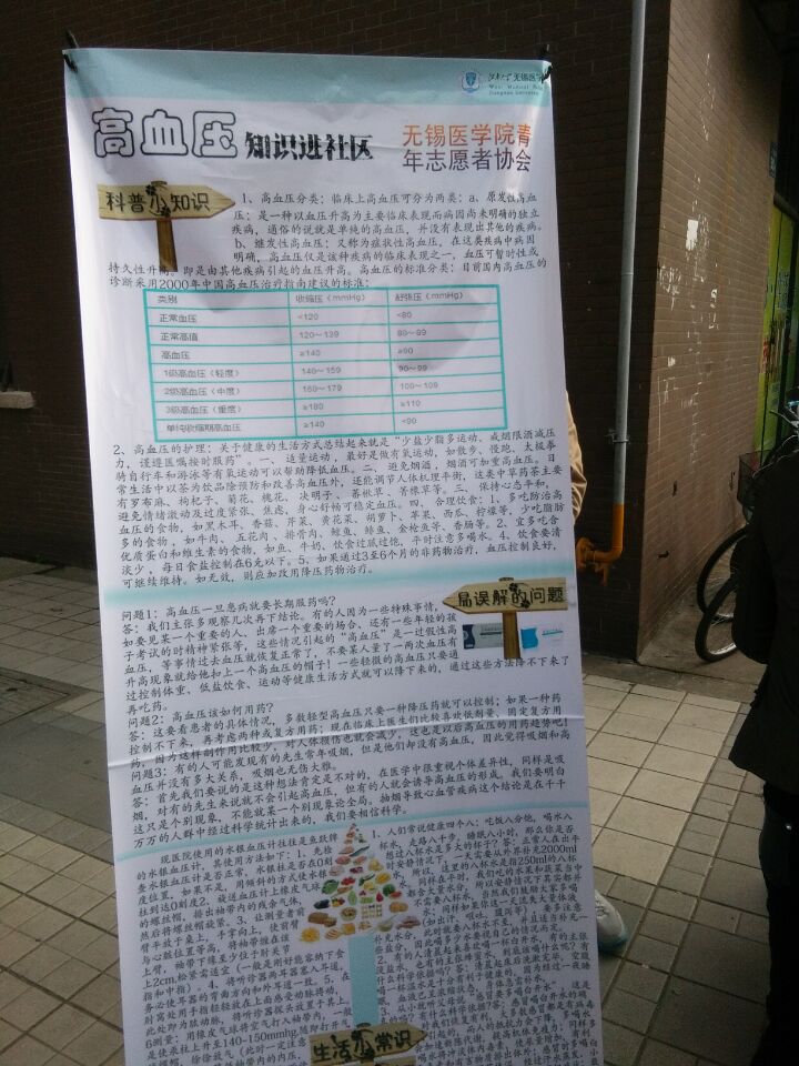 【医学院】关爱生命 健康相伴 ——我院实践部高血压知识进社区活动圆满开展