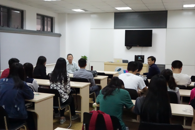 【物联网学院】远望强军梦 弥坚话重阳