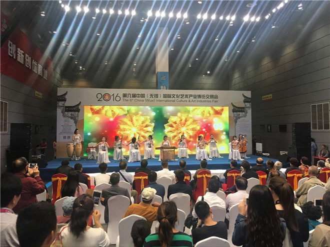【数媒学院】数媒学院新生参加无锡国际文化艺术产业博览会