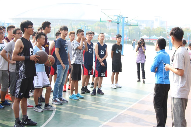 【纺服学院】纺织服装学院举办2016年度“新生杯”3V3篮球赛