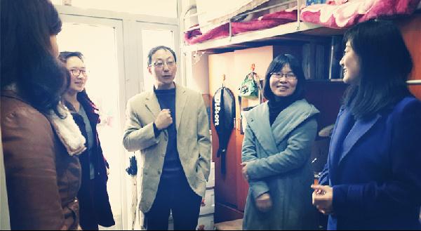 【医学院】医学院副书记张海峰等一行到苏州大学看望本院交换生