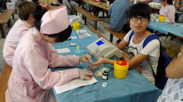 【药学院】滴滴鲜血，款款爱心