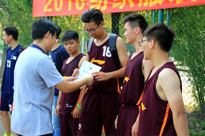 【纺服学院】纺织服装学院举办2016年度“新生杯”3V3篮球赛