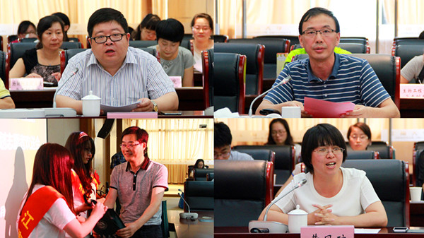 我校举行2015年研究生支教团、西部计划、苏北计划志愿者欢送会