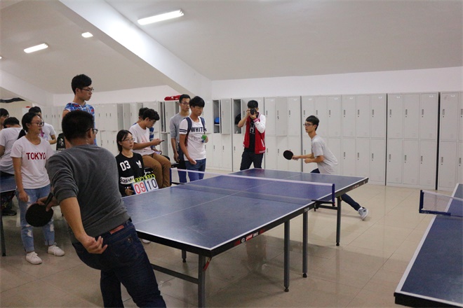 【纺服学院】纺织服装学院举办2016年度学生乒乓球比赛