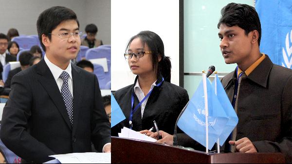 江南大学第三届模拟联合国大会开幕