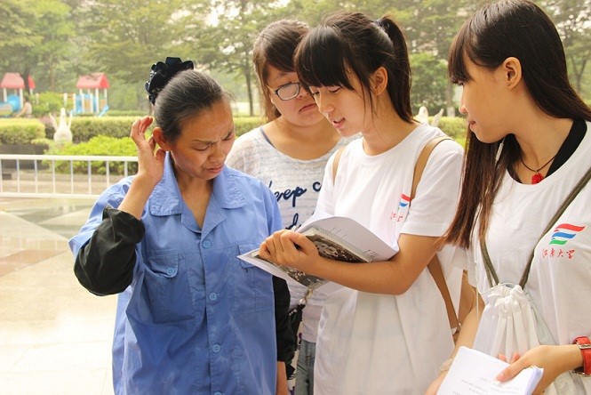 【机械学院】机械工程学院“校企携手，绿色新生力”实践团社区调研记